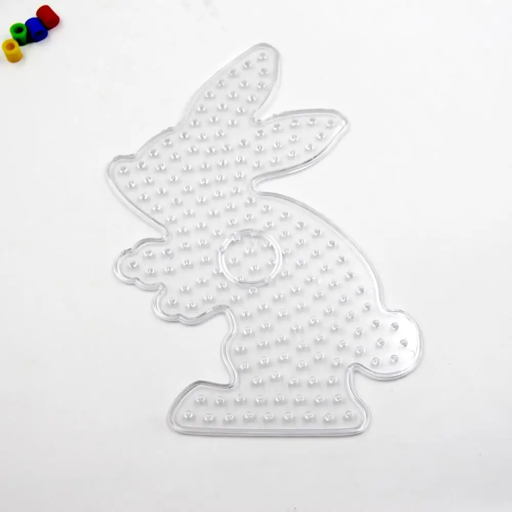 

Rabbit pegboard for 10mm artkal fuse beads kids educational toy XP02