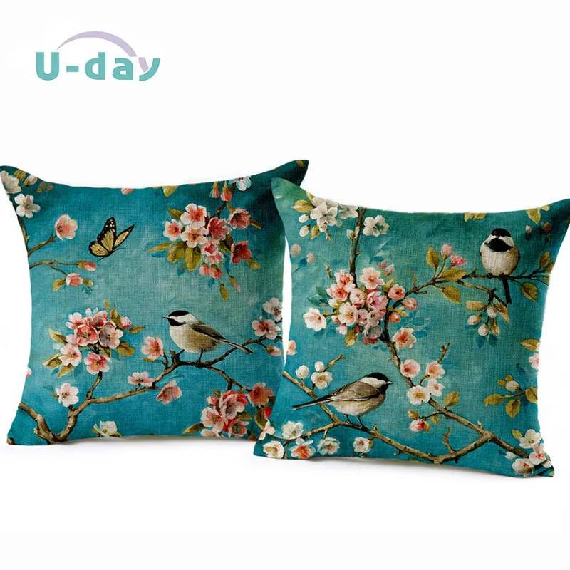 bird cushion Picture - More Detailed Picture about birds cushion Home Car decorative pillows ...