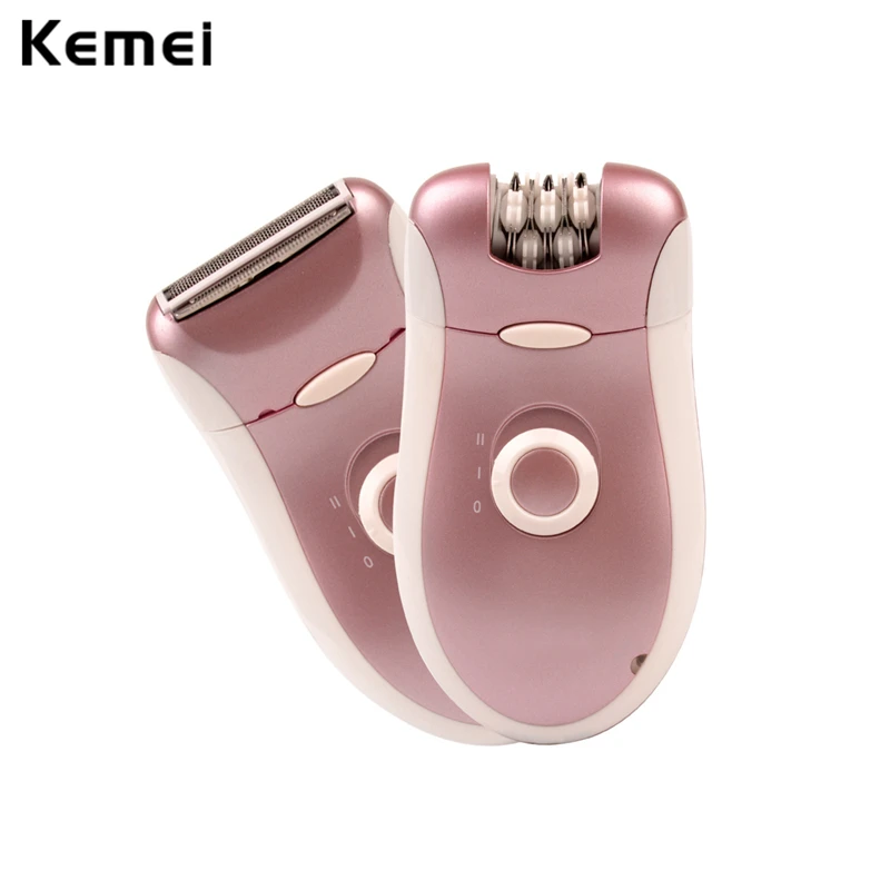 2 in 1 Rechargeable Women / Female Epilator Body Bikini Hair Shaver