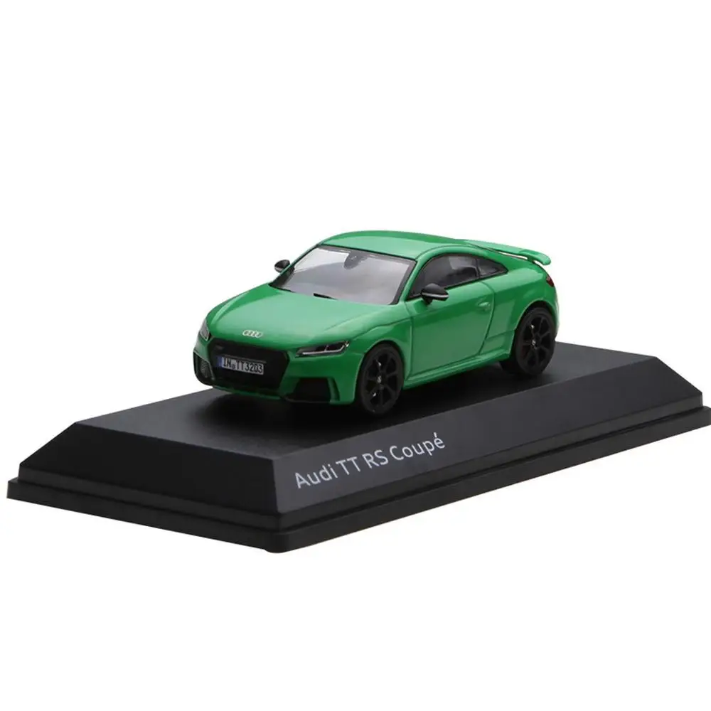 

1/43 Audi TT RS Coupe Green Diecast Car model Collection Toy