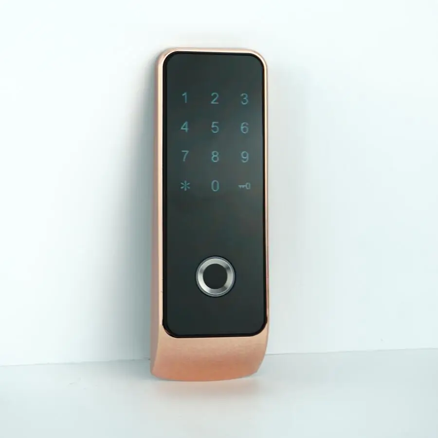 

YOHEEN Smart Cabinet Lock Zinc Alloy Electronic Fingerprint Password Drawer Locker Lock Touch Screen For Drawer Gym Saunna