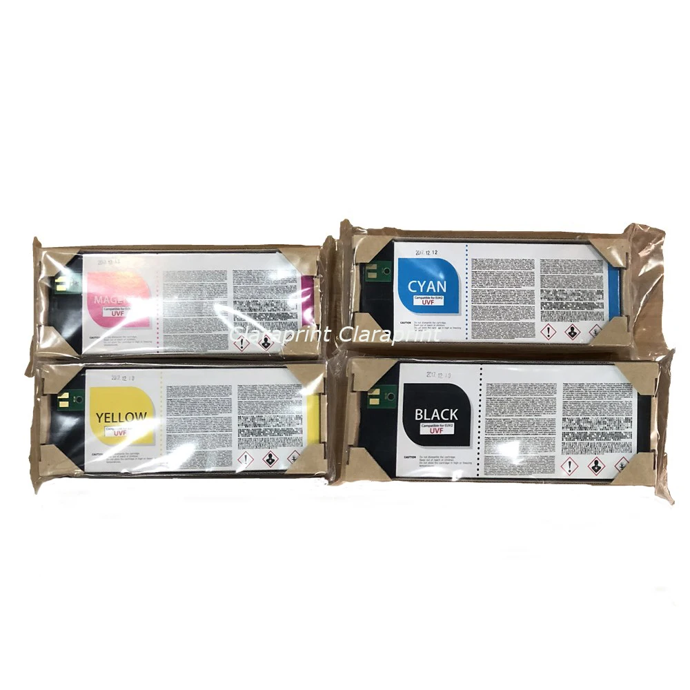 

4 colors/set Compatible Flexible UV-LED Ink Cartridge for Roland LEF-300 LEF-12i LEC-330 LEC-540 UV Inkjet Printer 220ml