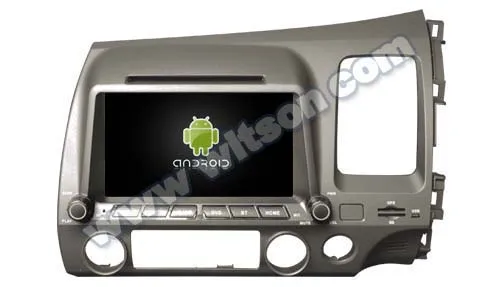 Sale 7" Android 6.0 OS Car DVD for Honda Civic 2006-2011 (Right Hand Drive) with Calling Function Support & External TPMS Support 1