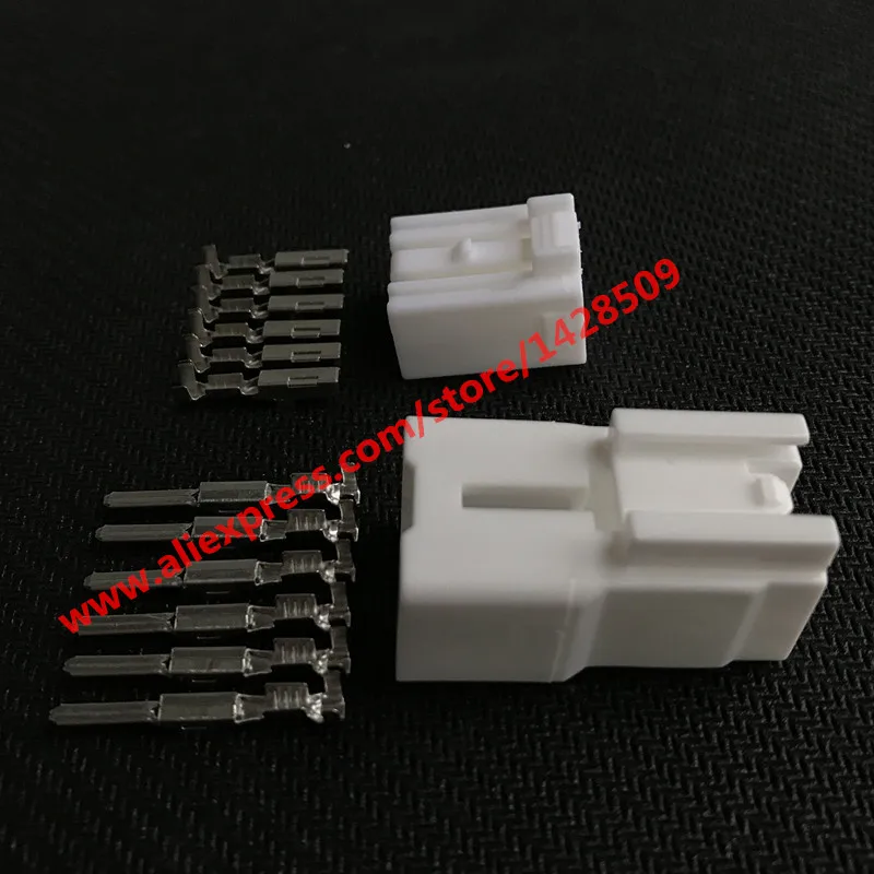 5 комплектов MG651044 MG 651044 автоматический проводной СОЕДИНИТЕЛЬ 6 Pin 6 Way Female штекер