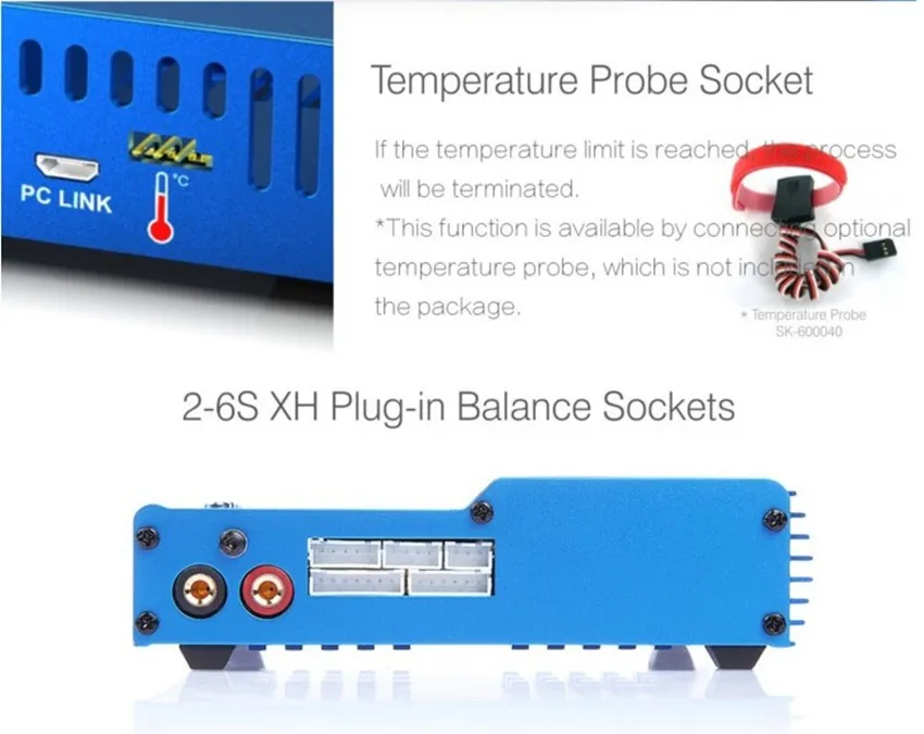 SKYRC iMAX B6AC V2 Цифровой Li-po NiMH аккумулятор баланс зарядное устройство AC Вход: 100-240 вольт DC вход: 11-18 вольт