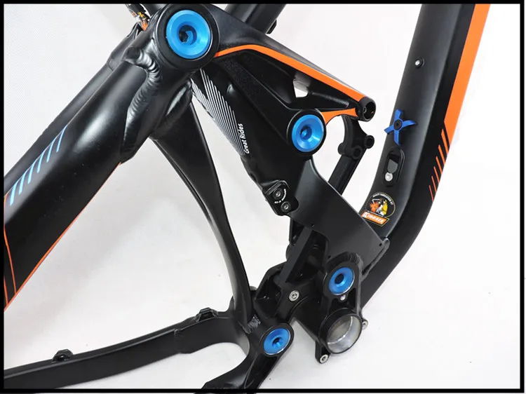 Best Kinesis 27.5inch downhill mountain bike frame mountain bike  Aluminum alloy frame Bicycle Accessories 13