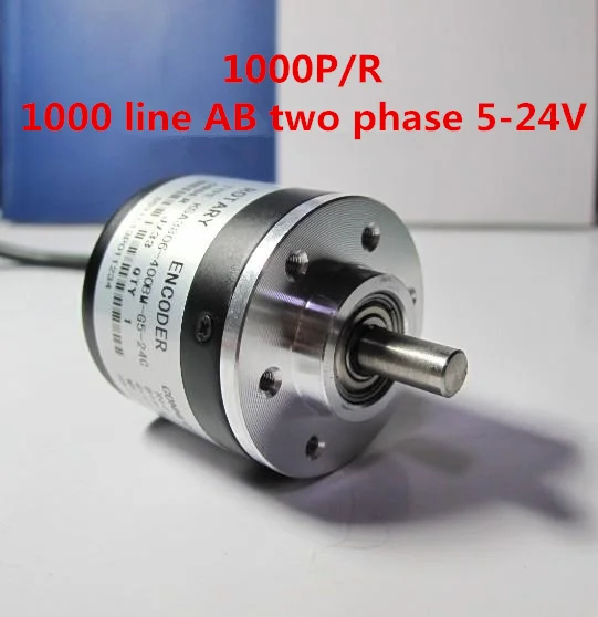 Photoelectric rotary encoder 1000 pulse 1000 line AB two phase 5 24V
