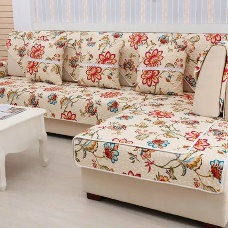 Sofa cushion Cotton cloth cushion Four seasons Custom modern Simple