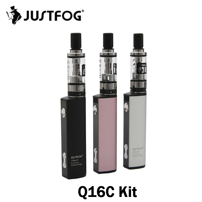 Оригинальный комплект JUSTFOG Q16C и емкость 1 9 мл 900 мАч встроенный аккумулятор Ом