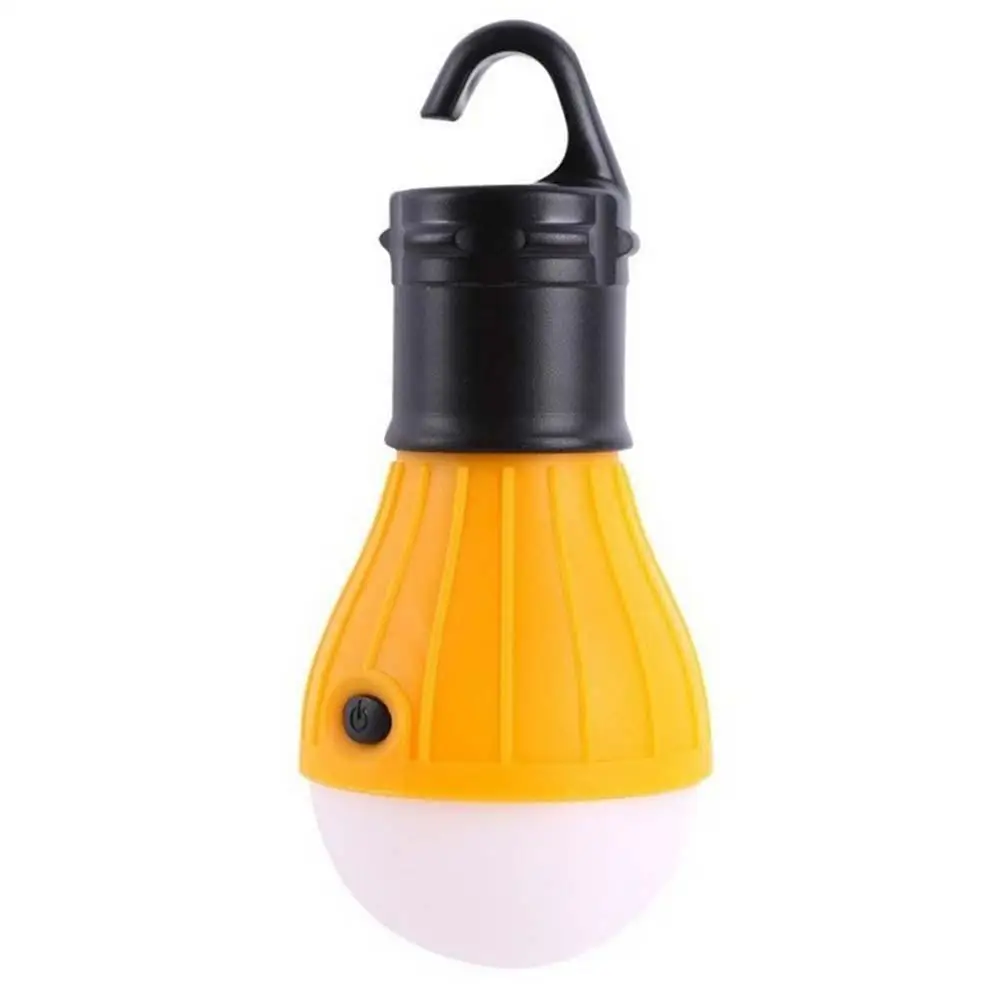 Мини Портативный Фонари палатка светодиодный светодиодные лампы аварийной ситуации лампа водостойкий крючок походный фонарик 2 цвета Применение 3* AAA - Мощность в ваттах: Yellow
