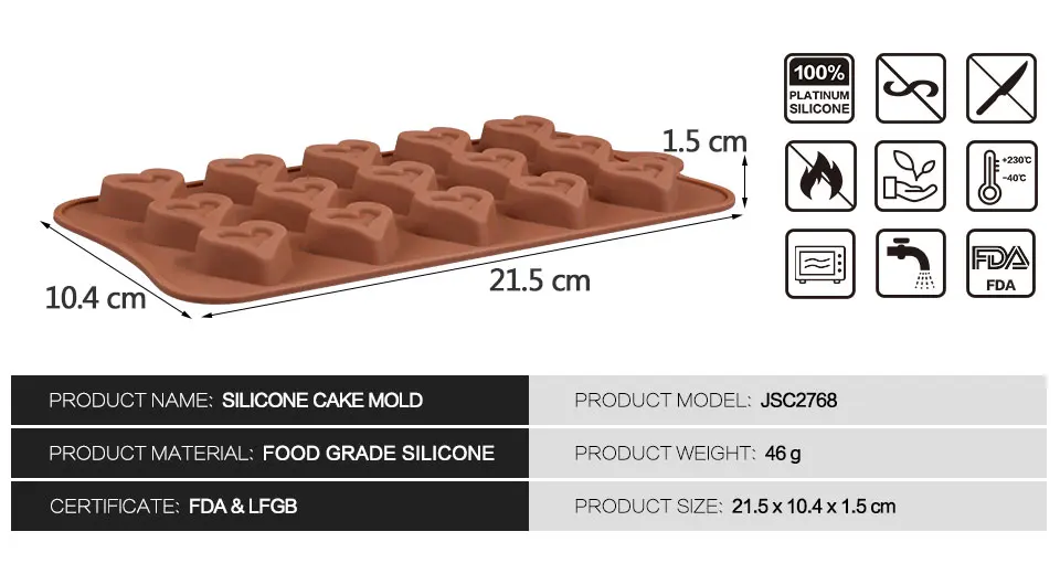 SILIKOLOVE силиконовая форма для шоколада, форма для выпечки, сердце, силиконовая форма для выпечки, оборудование для выпечки, форма для пудинга и желе, форма для мыла, форма для хлеба, конфет