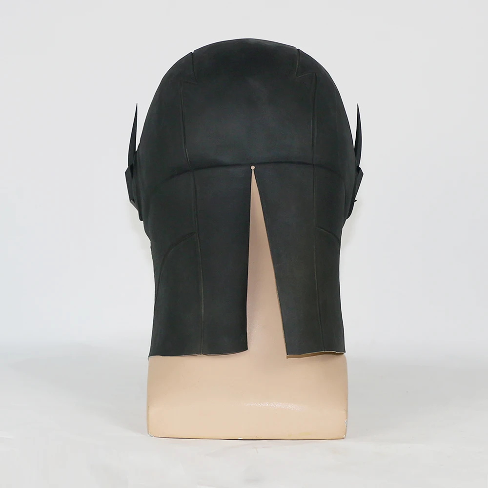 Cosplay Zoom Mask Marvel Tv Flash Mask Latex Fullhead Breathable Halloween Party Black Mask Cospl (4)