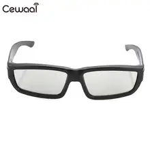 Cewaal Пластик ABS игры 3D очки ЖК-дисплей круговые поляризационные очки Мини DVD 3D очки