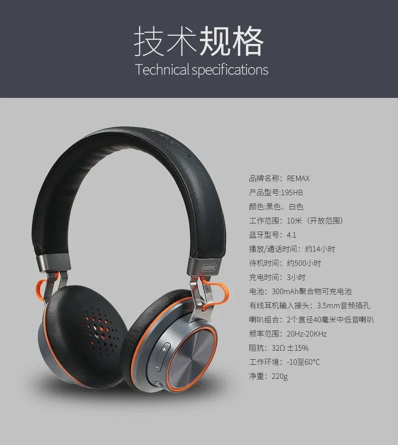 headset Bluetooth 4.1 music headset over the earphone with mic for xiaomi (9)