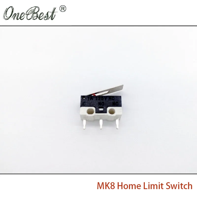 2 шт./лот Makerbot MK7 MK8 домашний концевой выключатель 3D принтер аксессуары концевой выключатель под прямым углом на ощупь
