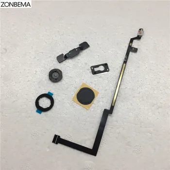 

ZONBEMA 50sets/lot High quality New Home Menu Button Keypad set for iPad Air 5 Replacement Repair Parts