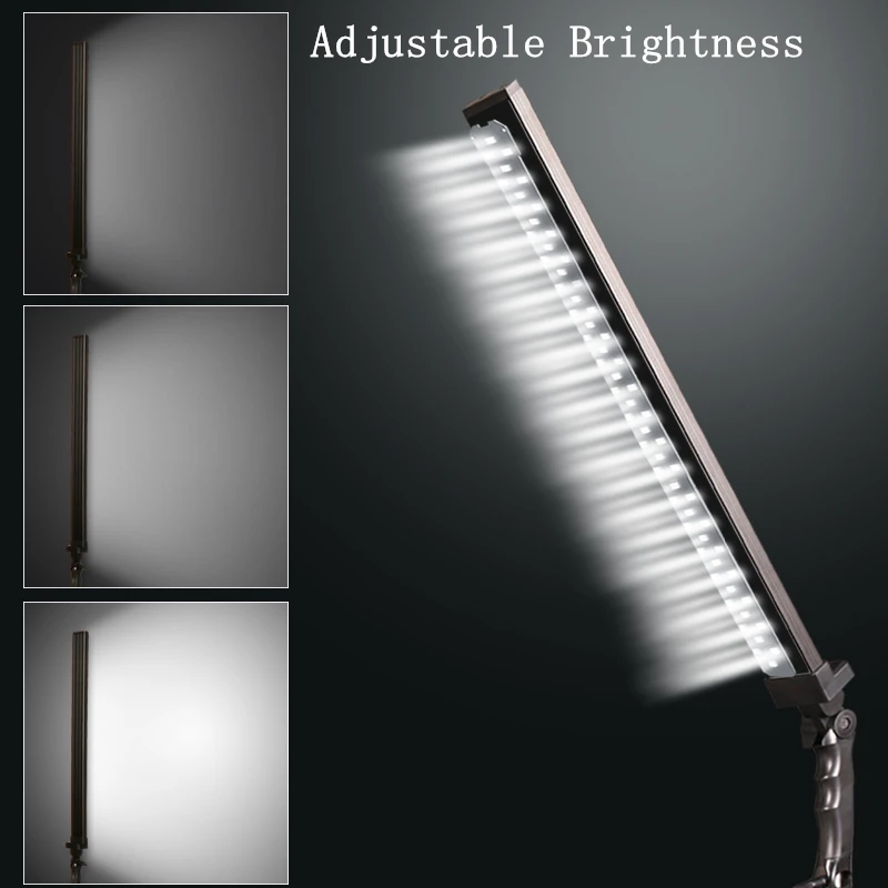  GSKAIWEN Photography Light Studio LED Lighting Kit Adjustable Light with Light Stand Tripod Photogr - 32921404043