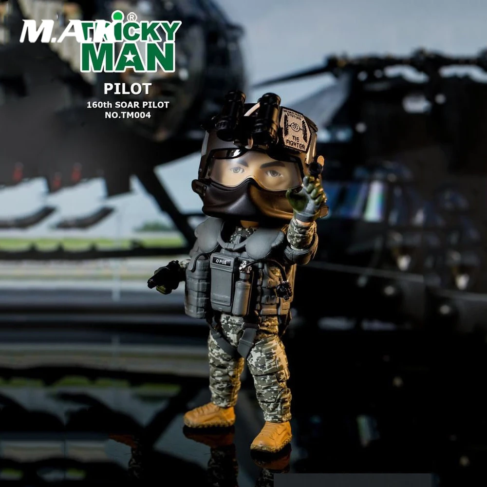 Коллекционная TM004 6 дюймов 12 см печать команда трикман 160th SOAR Night Сталкеры пилотная