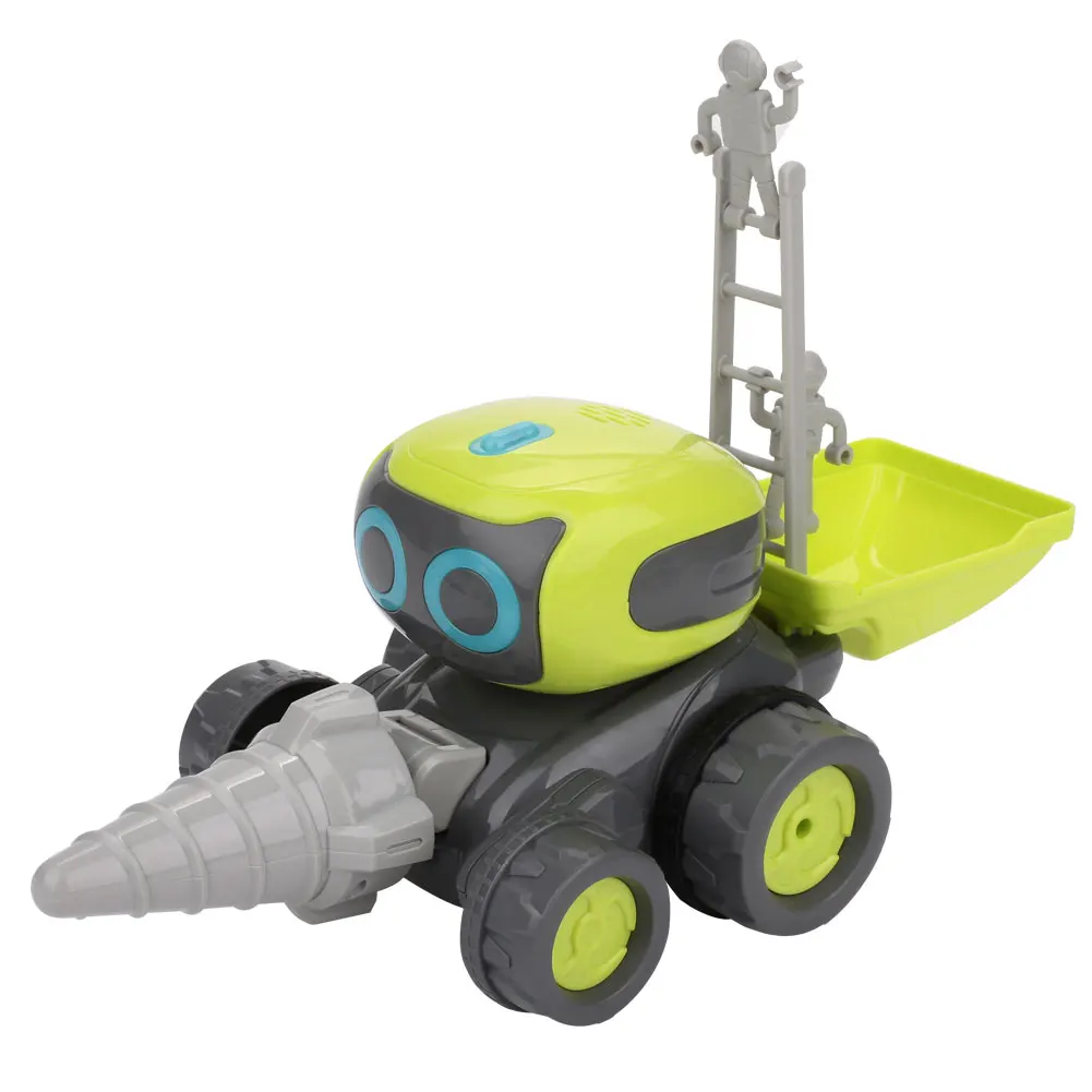 RC Truck RC Space Car Green One-Button Demonstration RC Vehicle Climbing Crawler Music ABS Kids Gift Toys & Hobbies Cars