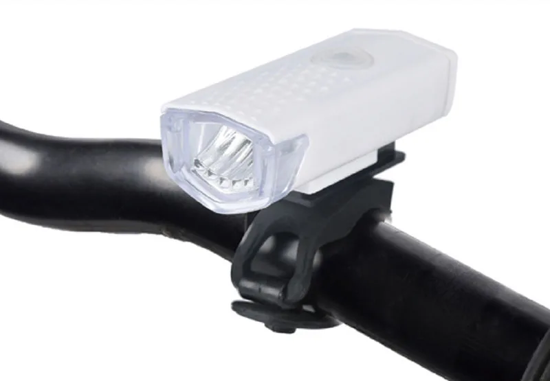 Flash Deal Bicycle Front Light USB Rechargeable Bike Headlight 300 Lumen 3 Mode Bike Lights Lamp LED Flashlight Lantern Cycling Accessories 1