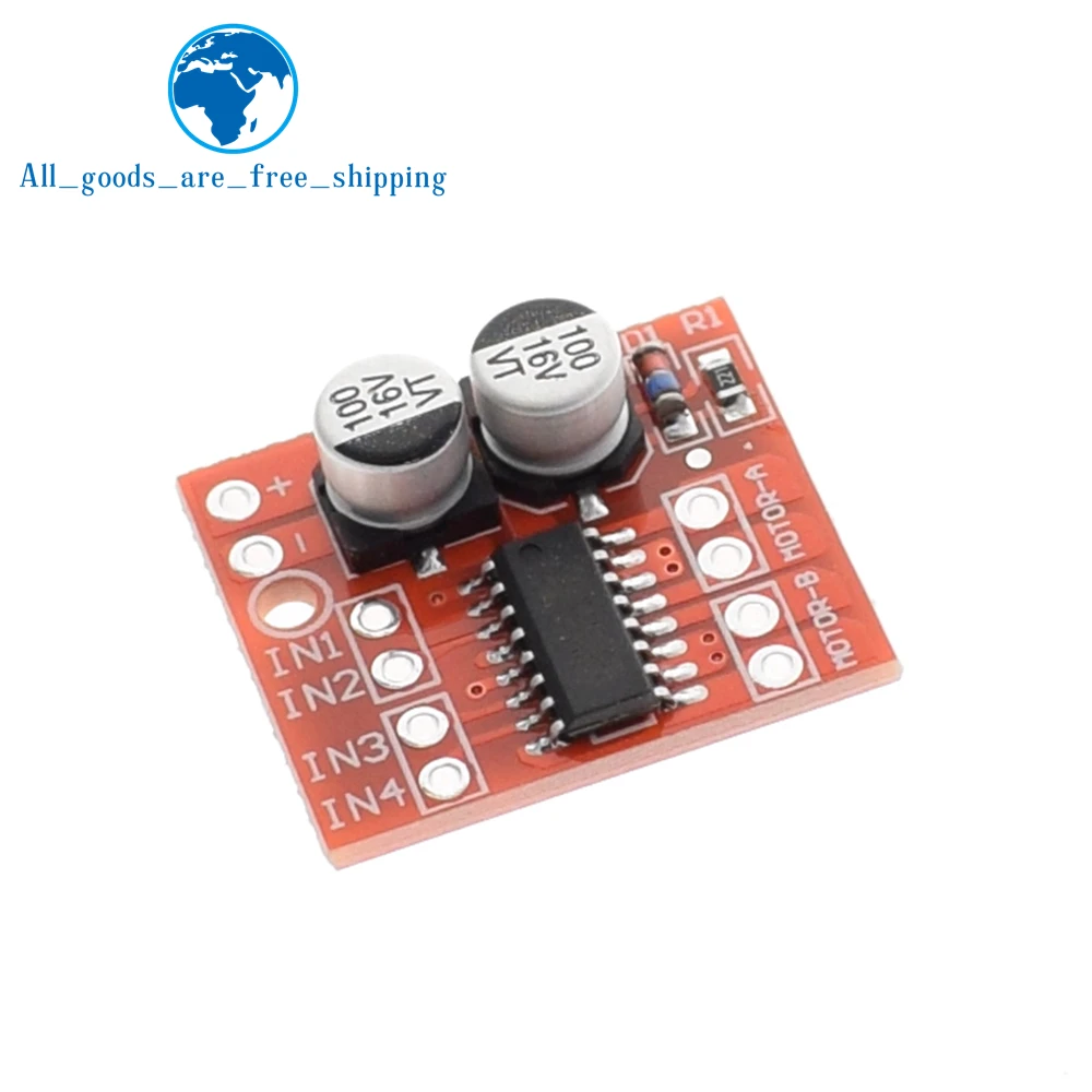 

TZT 5A 2 way DC Motor Driver Module PWM Speed Dual H-Bridge Stepper L298N L9110