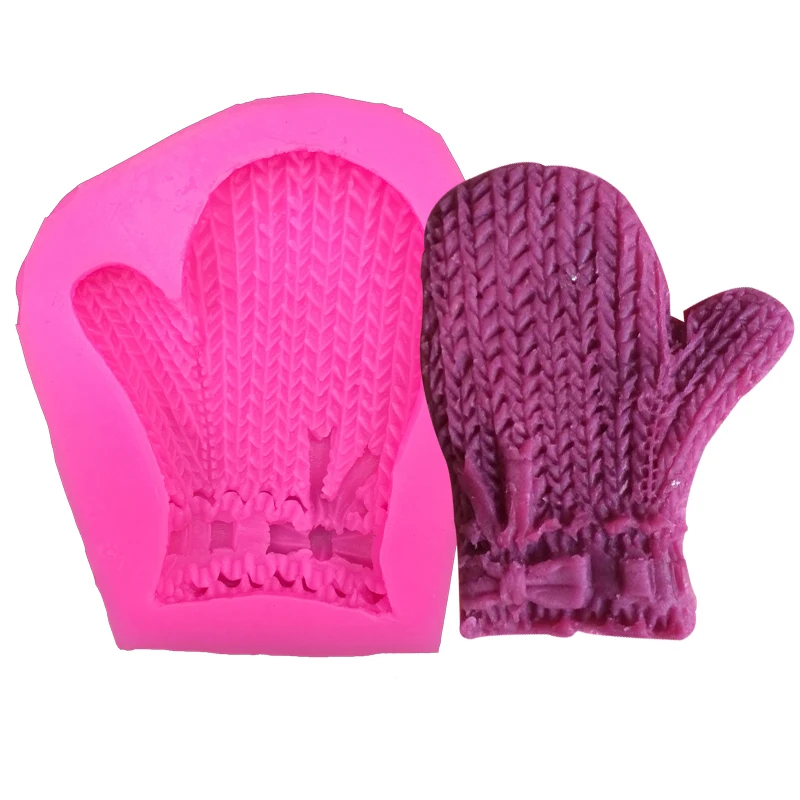Knitted Glove Silicone Cake Mold Styling Cake Decorating Tools Fondant