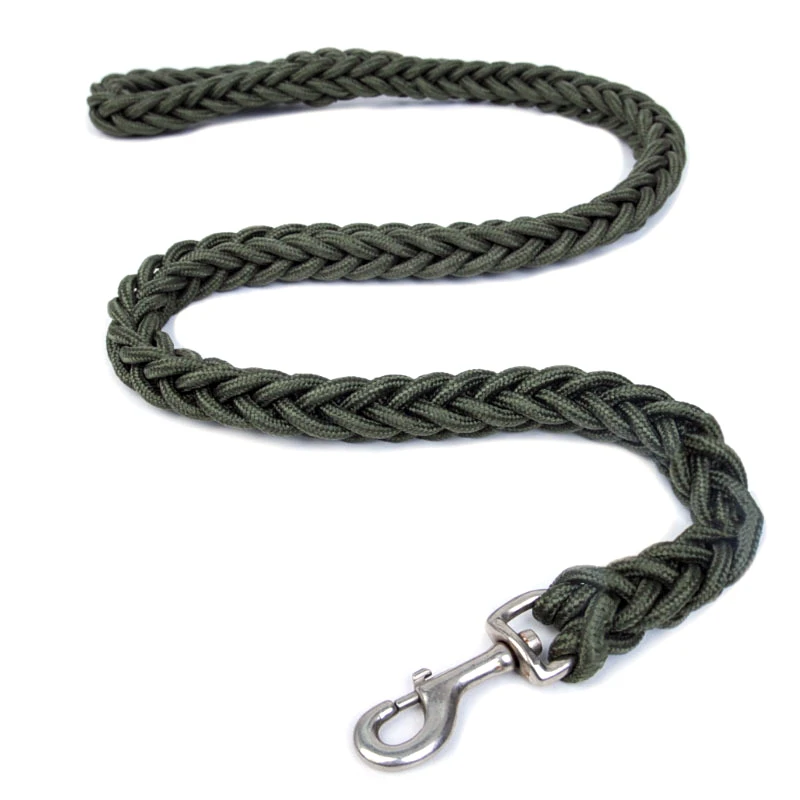 Большой Поводок для собак черный/зеленый большой собаки высококачественный