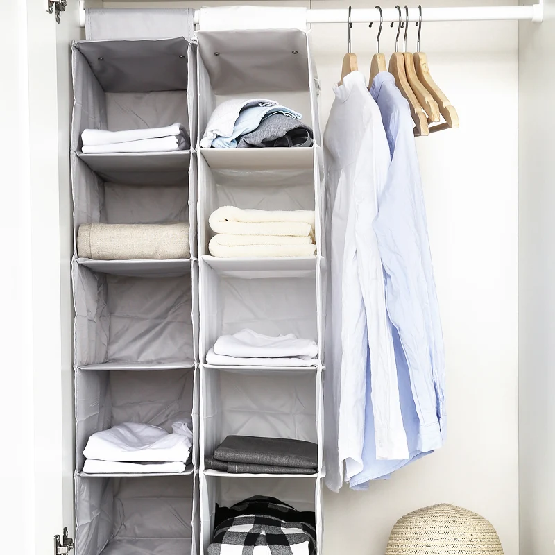 6 Layer Hanging Box Underwear Sorting Clothing Shoe Jean Storage Mails