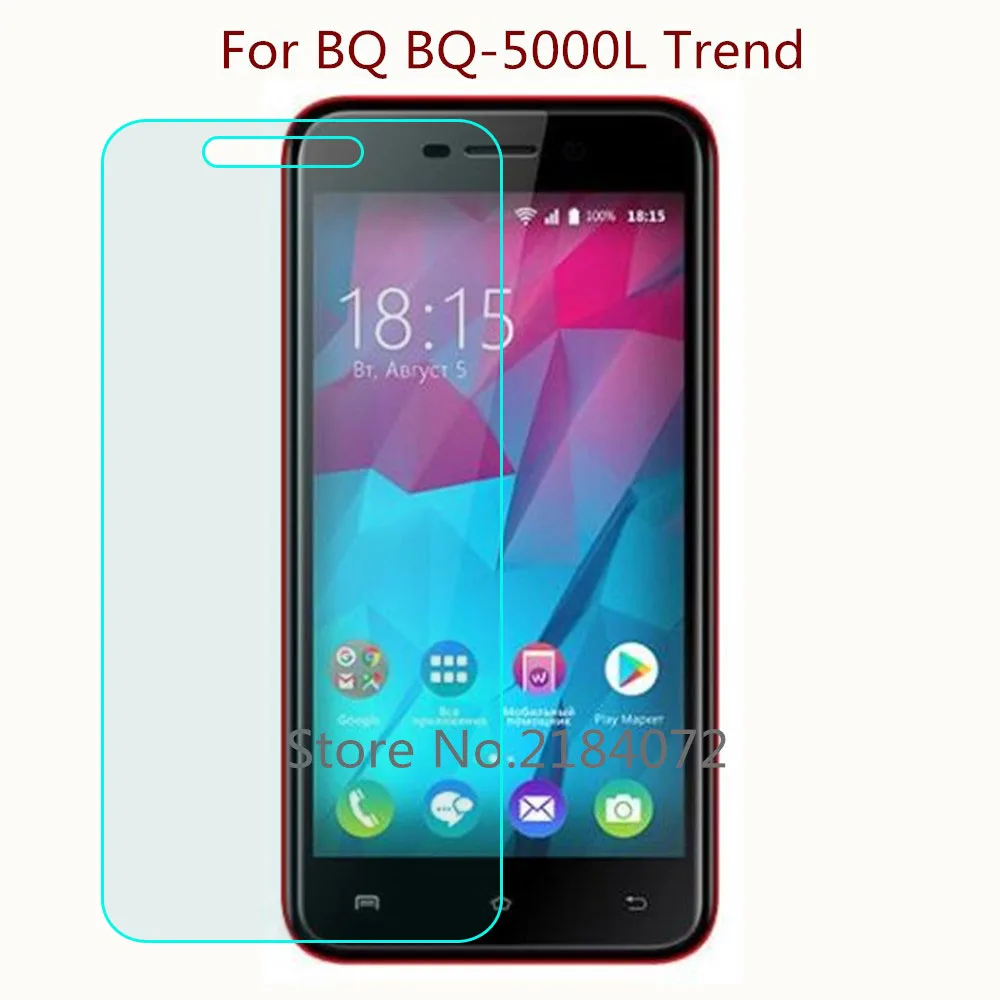Защитное стекло для экрана телефона 9H 2.5D BQ BQ-5000L Трендовое закаленное смартфона