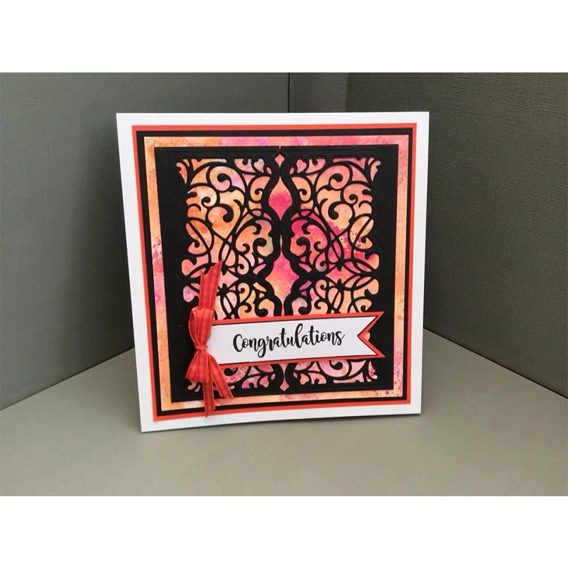  Split Lace Frame Metal Cutting Dies Stencils For DIY Scrapbooking Decoration Embossing Invitation C