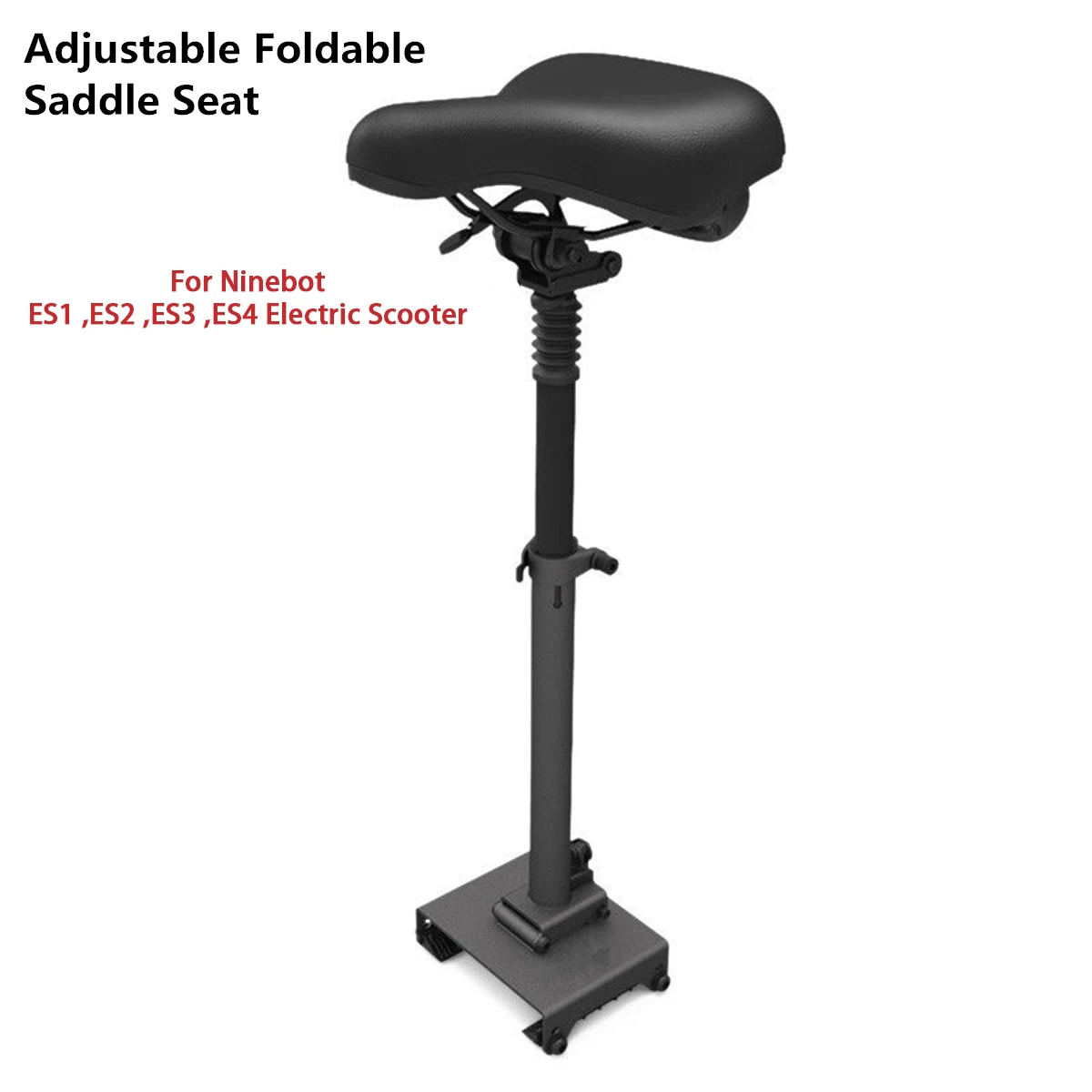 

Electric Skateboard Saddle For Ninebot KickScooter ES1/2/3/4 electric scooter seat adult scooter Shock-Absorbing adjustable seat