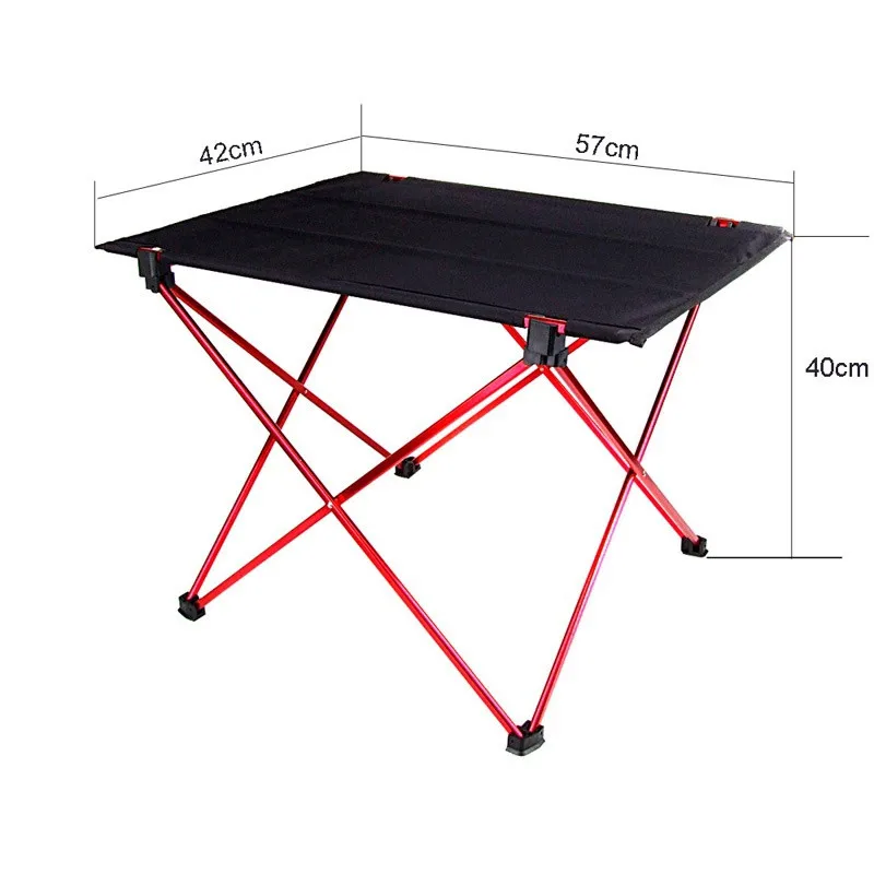 ¡Marca de herramientas al aire libre Camping 1 * mesa de aleación de aluminio de la luz Ultra-Camping Picnic plegable de escritorio de la tabla de envío gratis!