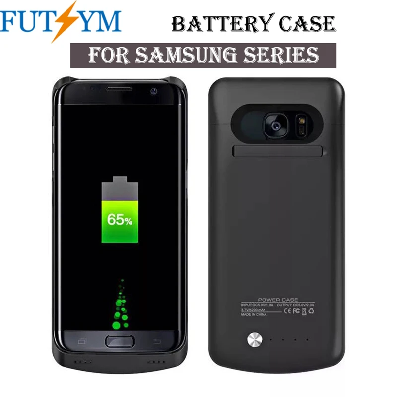 

Luxury 4200mah Battery Charger Case for Samsung Galaxy S6 Edge Plus Power Bank Case for Samsung Galaxy Note 5 Case Shockproof