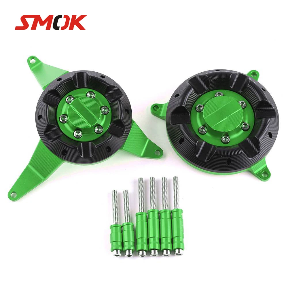 

SMOK For Kawasaki z900 2017 2018 Motorcycle CNC Aluminum Engine Stator Cover Engine Protective Cover Engine Generator Guard