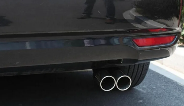 Rear Muffler Tip Pipe Universal Stainless Steel Exhaust Tail For Chevrolet Cruze Ford focus Ford fiesta 08-12 New