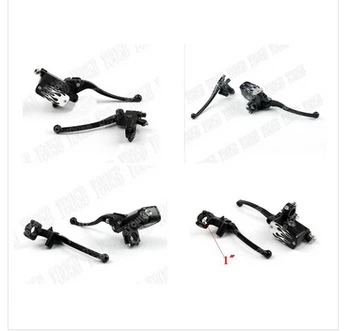 

Motorcycle 1" Handlebar Brake Clutch Levers Reservoir For Honda Yamaha Suzuki Kawasaki Sport Bobber Custom Chopper Cruisers