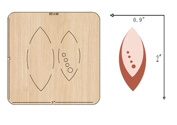 

earrings cutting dies 2019 die cut & wooden dies Suitable for common die cutting machines on the marke