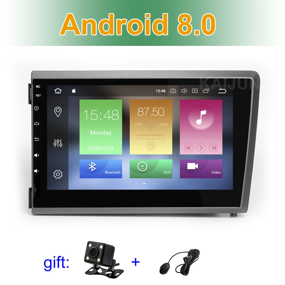 

IPS screen Android 8.0 Car DVD Multimedia GPS Radio for Volvo S60 V70 XC70 2000 2001 2002 2003 2004 with WiFi BT STEREO 4G RAM