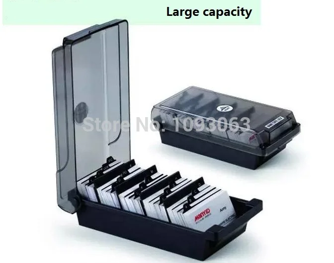 1 PCS Large Capacity Storage Card Case Business Cards Storage Box Batch