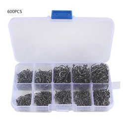 600-100pcs / box stainless steel fishing snap ball shaft rolling rotary joint hook-shaped snap pin hook fishing tackle kit 600-100pcs / box stainless steel fishing snap ball shaft rolling rotary joint hook-shaped snap pin hook fishing tackle kit