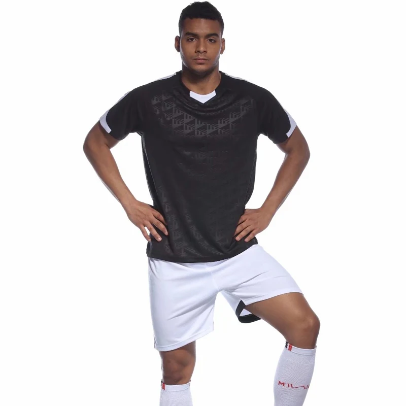 

2018 Men Soccer Jerseys Sets Kids Boys Survetement Football Jersey Kits Sports Training Suit Maillot De Foot DIY Printing Custom