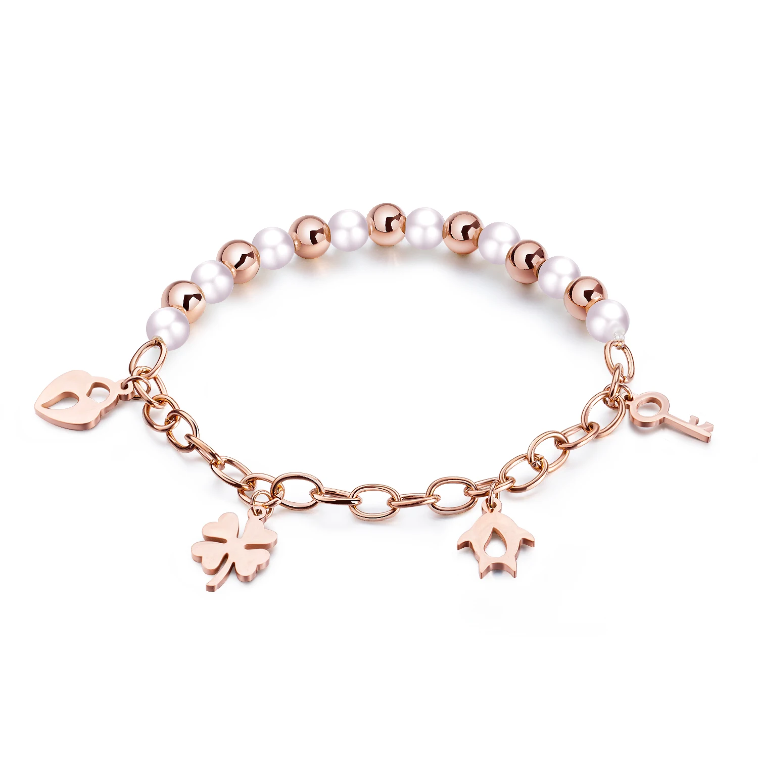 girls rose gold bracelet