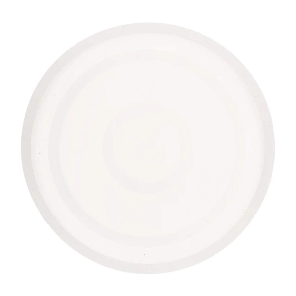 DIY Round Mold Coaster Silicone Mold Fondant Cake Chocolate Molds for Casting with Resin Concrete Cement Polymer Clay 87mm