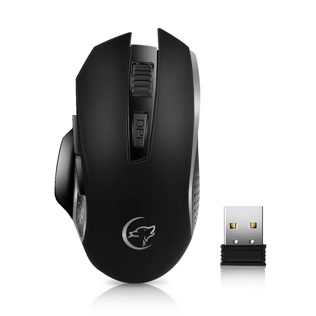 

Gaming Mouse Rechargeable Wireless Adjustable Optical Mice for Laptop