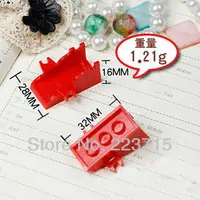 Бесплатная доставка! 20 шт * Cannon base * DIY светящиеся кирпичи, совместимые с частицами сборки - изображение