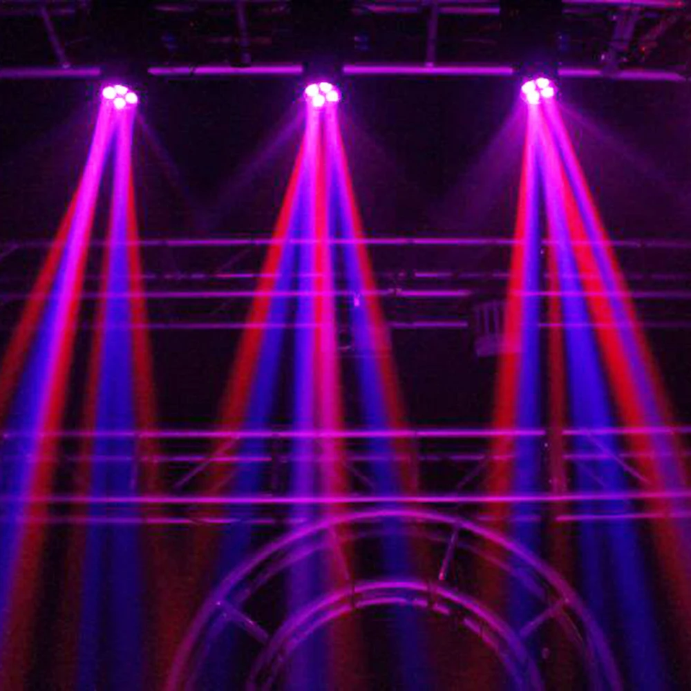 80 Вт вечерние DJ шоу светильник RGBW 4в1 светодиодный луч сценический светильник ing приспособление гибкое управление 14& 16CH для украшения дома фестиваль