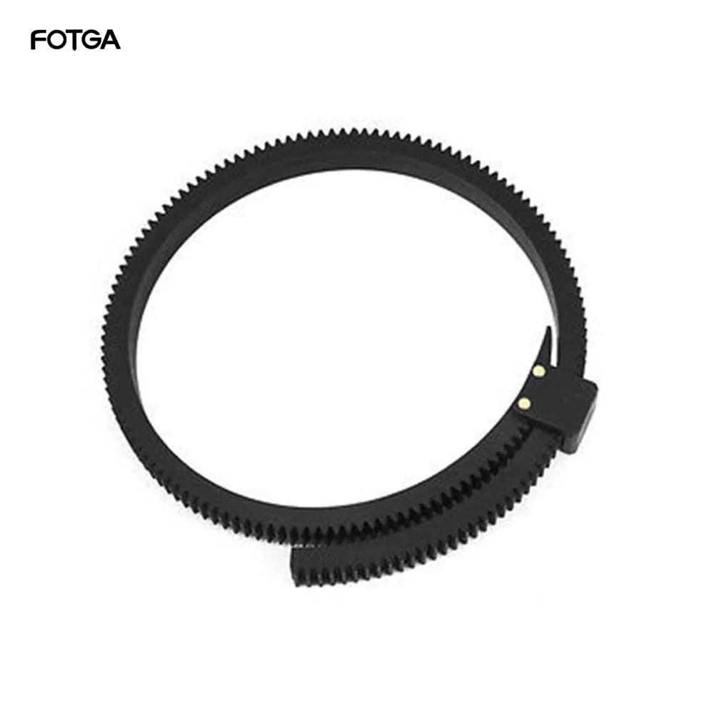 Flexible Follow Focus Gear Driven Ring Belt DSLR Lenses for 15mm rod support all DSLR cameras video cameras