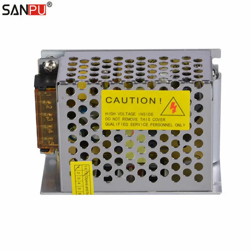 SANPU SMPS 12 В DC 60 Вт импульсный источник питания 5А постоянное напряжение одиночный выход AC-DC трансформатор драйвер 48 Вт 4А Крытый для светодиодов