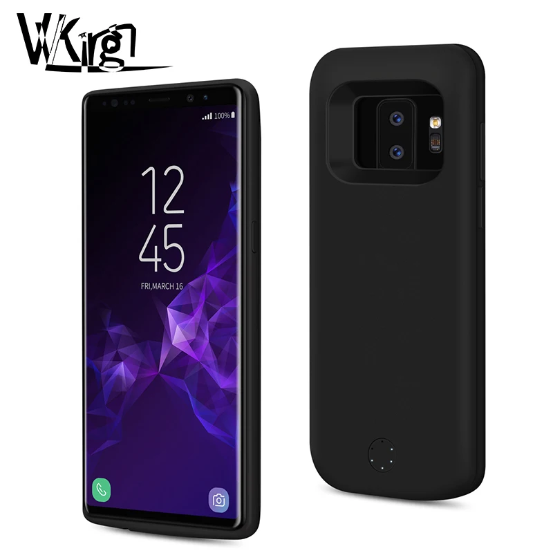 

VVKing 6000mAh/5000mAh Battery Charger Case For Samsung Galaxy S9 S9 plus Power Bank Charging Case Ultra Thin Powerbank Charger