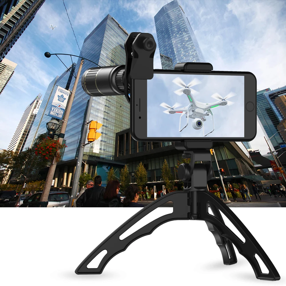 APEXEL-Phone-Camera-Lens-Kit-JS16XJJ04D5-Metal-16x-Telescope-telephoto-lens-selfie-tripod-5-in-1